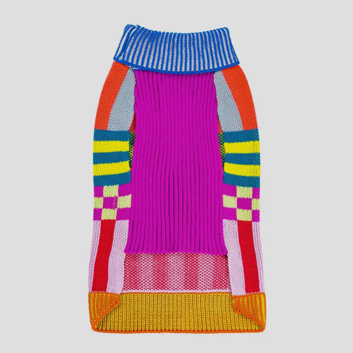 Pattern Patch Dog Jumper Candy