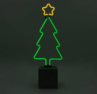 Neon Christmas Tree Light