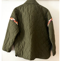 *NEW SEASON* Johanna Braided Kimono Olive Print