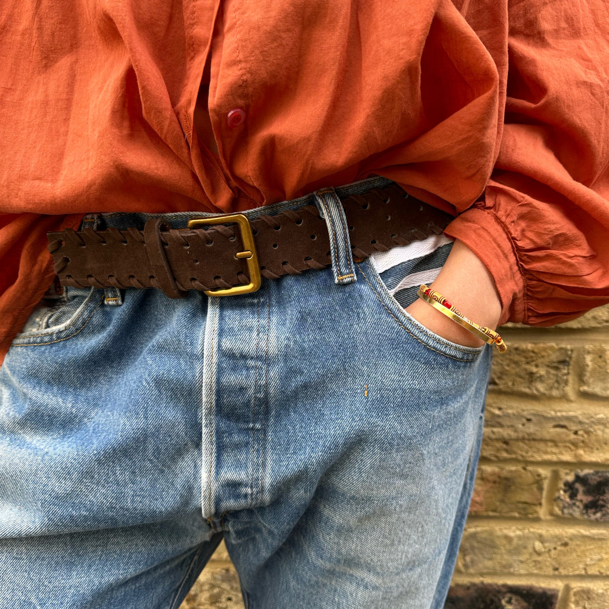 Lightweight Cotton Shirt Chestnut