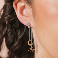 Celestial Drop Earrings