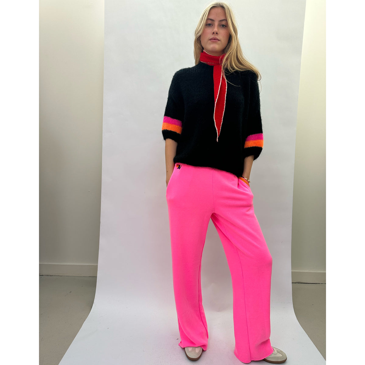 Black Stripe Jumper