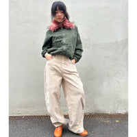 *NEW* Johanna Cord Pants Ecru