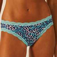 *NEW* Stripe & Stare Iridescent Leopard Knicker Box'