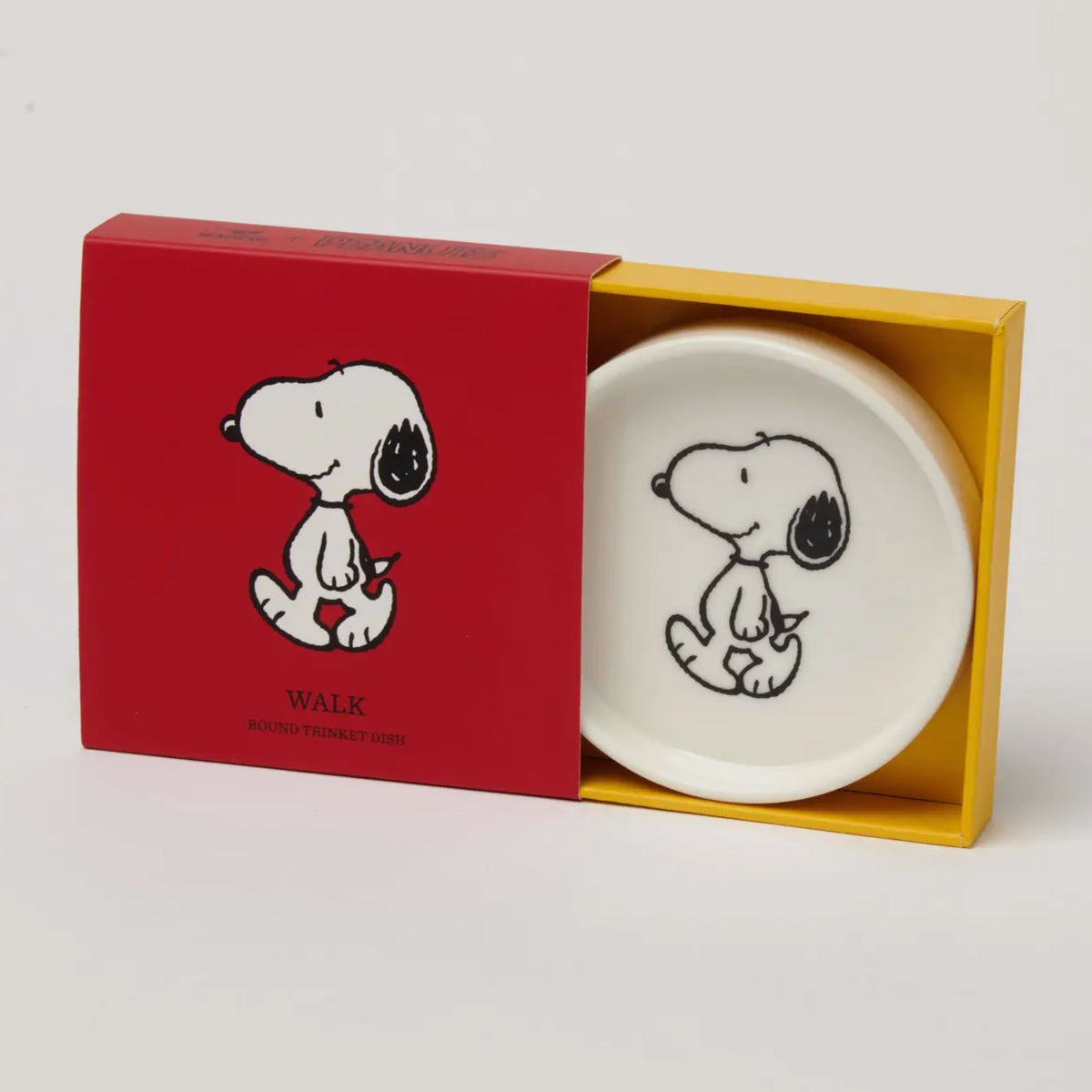 Snoopy Walk Small Round Trinket Dish