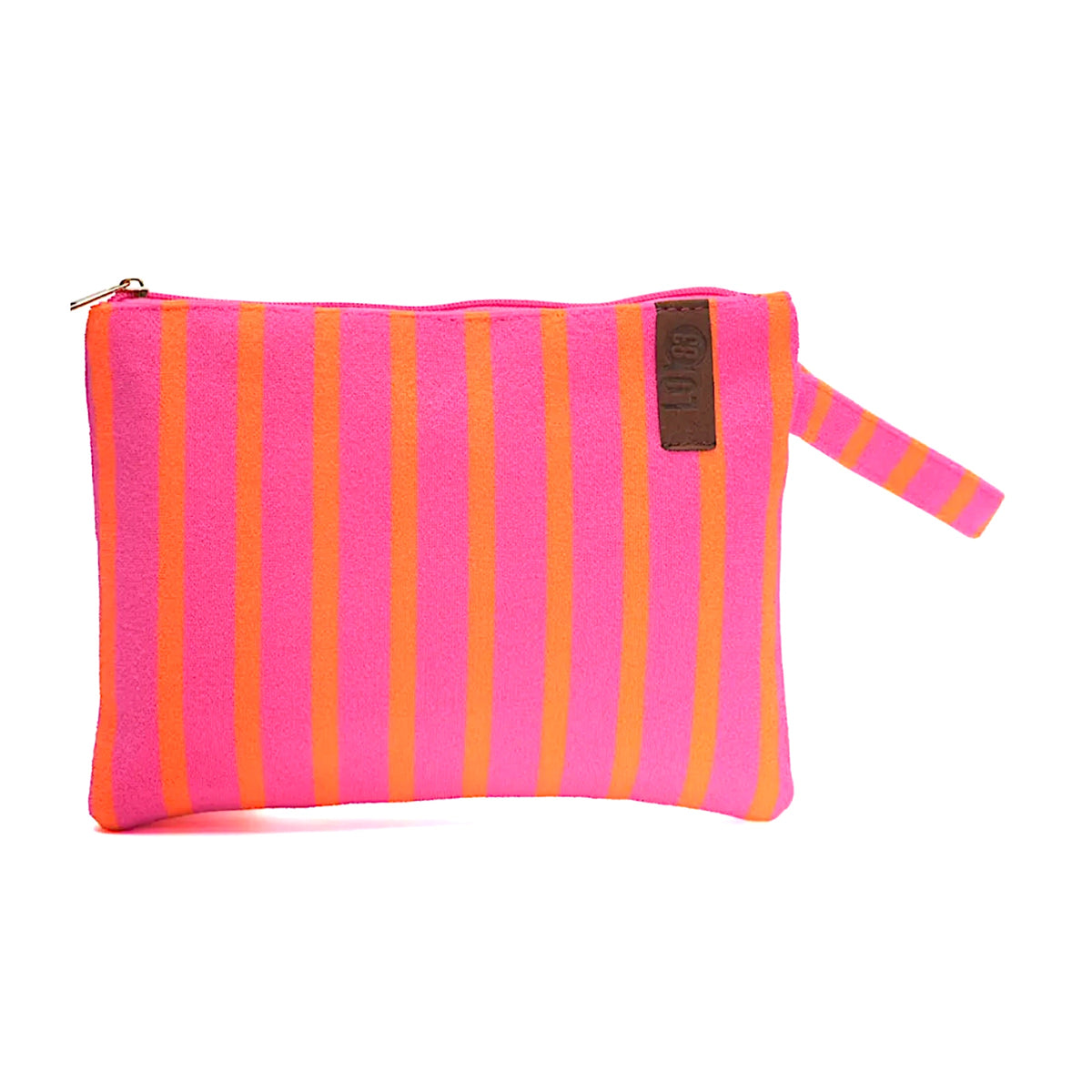 Billie Bag Terry Pink/Orange Skinny Stripe