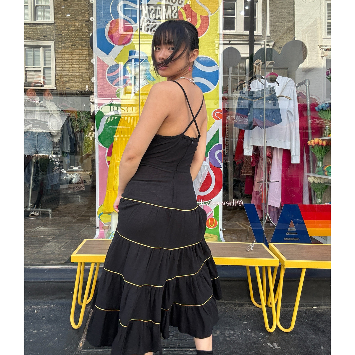 *RESTOCK* Cross-Back Dress Black