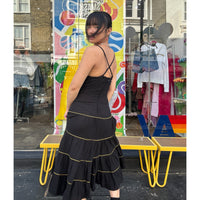 *RESTOCK* Cross-Back Dress Black