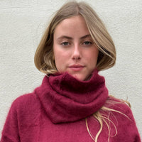 Cashmere Neck Warmer Burgundy