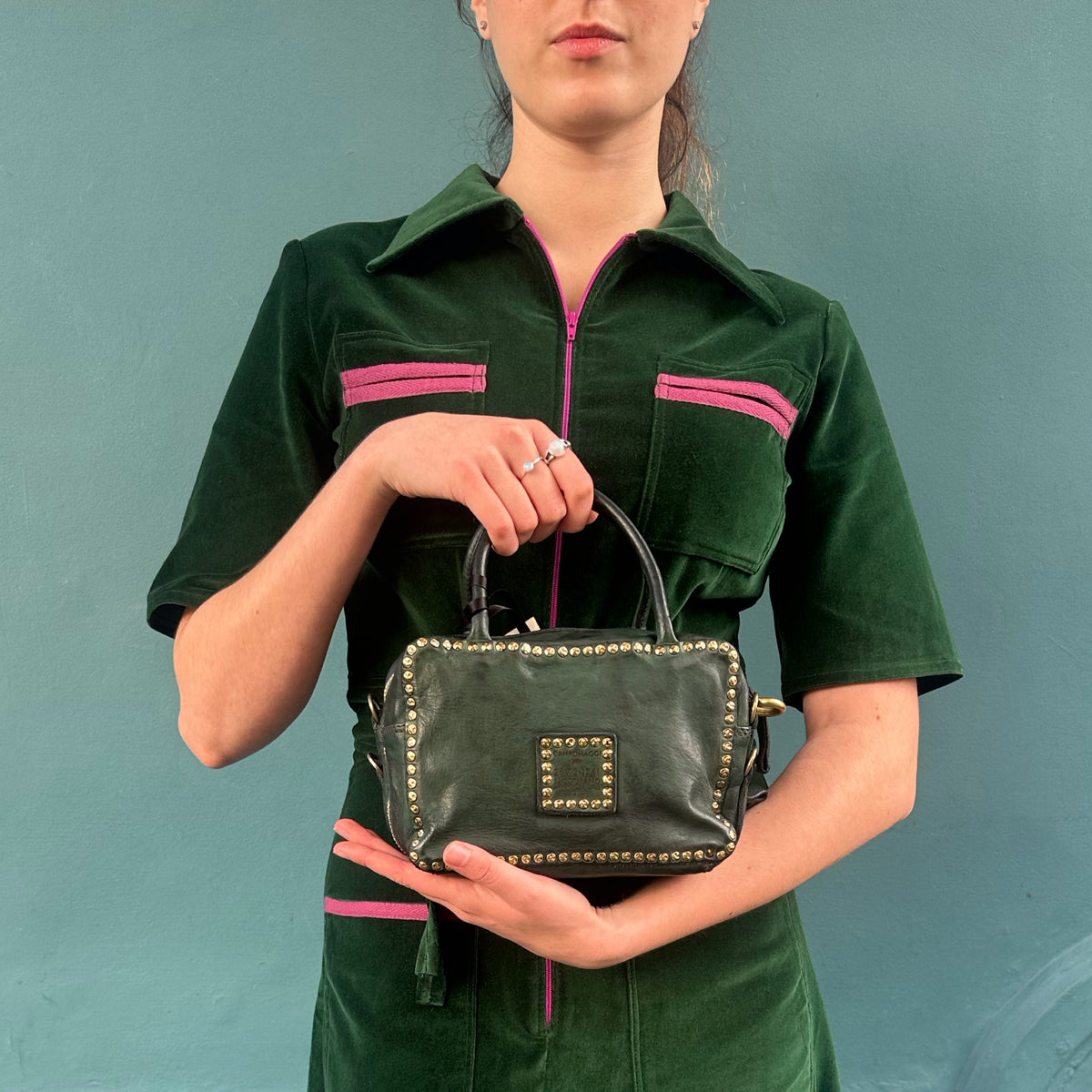 *JUST DROPPED* Campomaggi Simona Bowling Bag Green