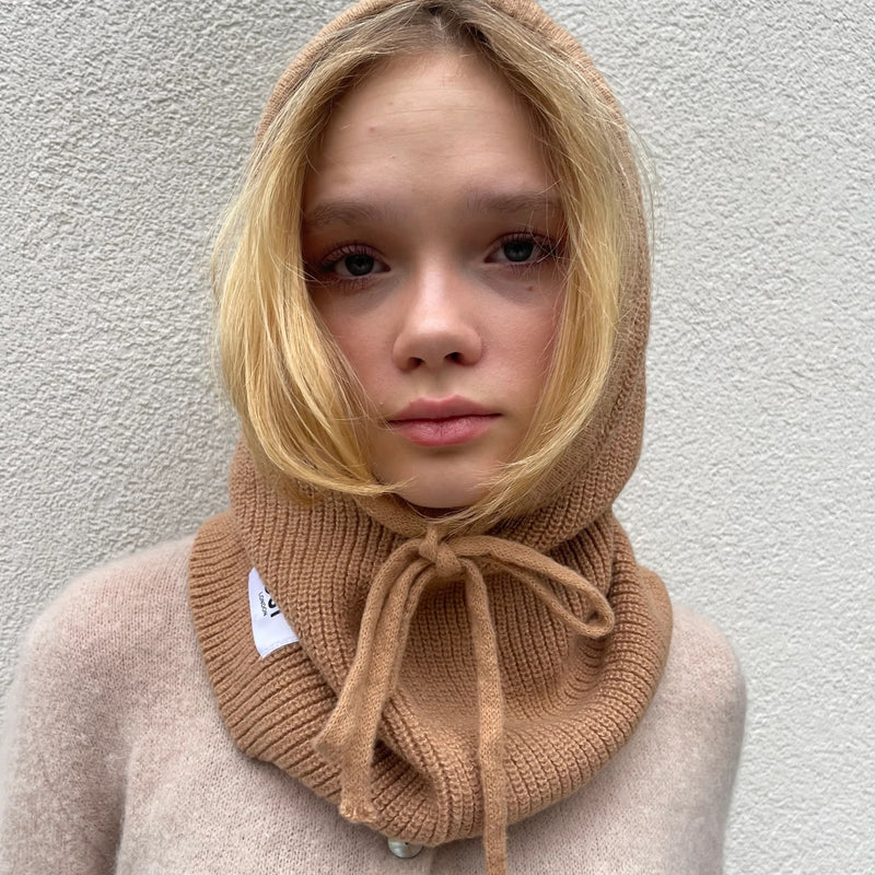 *NEW COLOUR* Cashmere Balaclava Camel