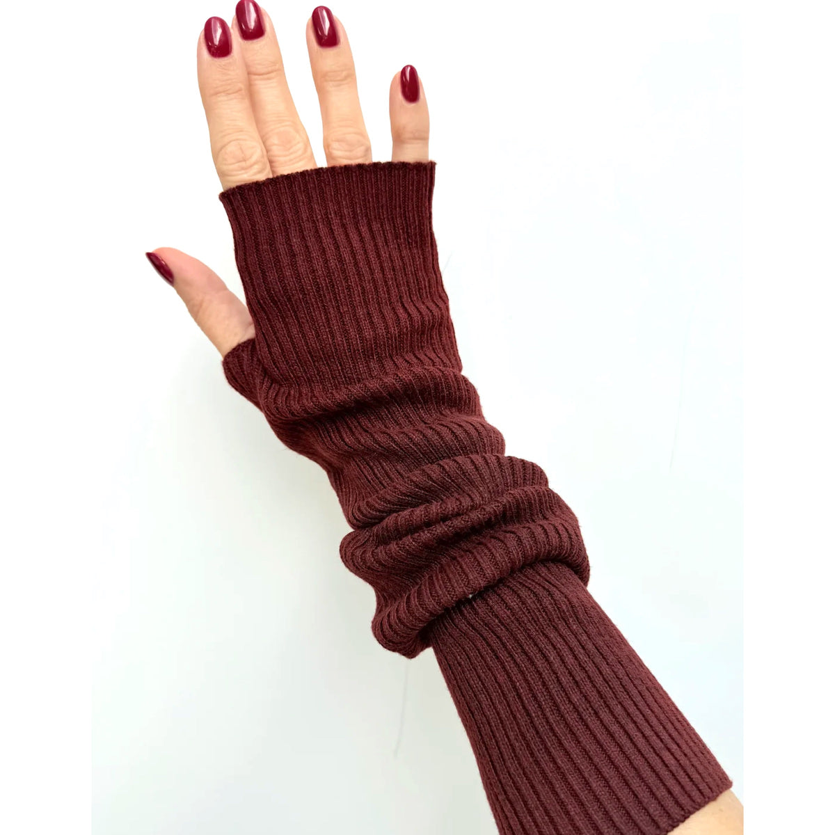 *NEW* Wrist Warmers Bordeaux