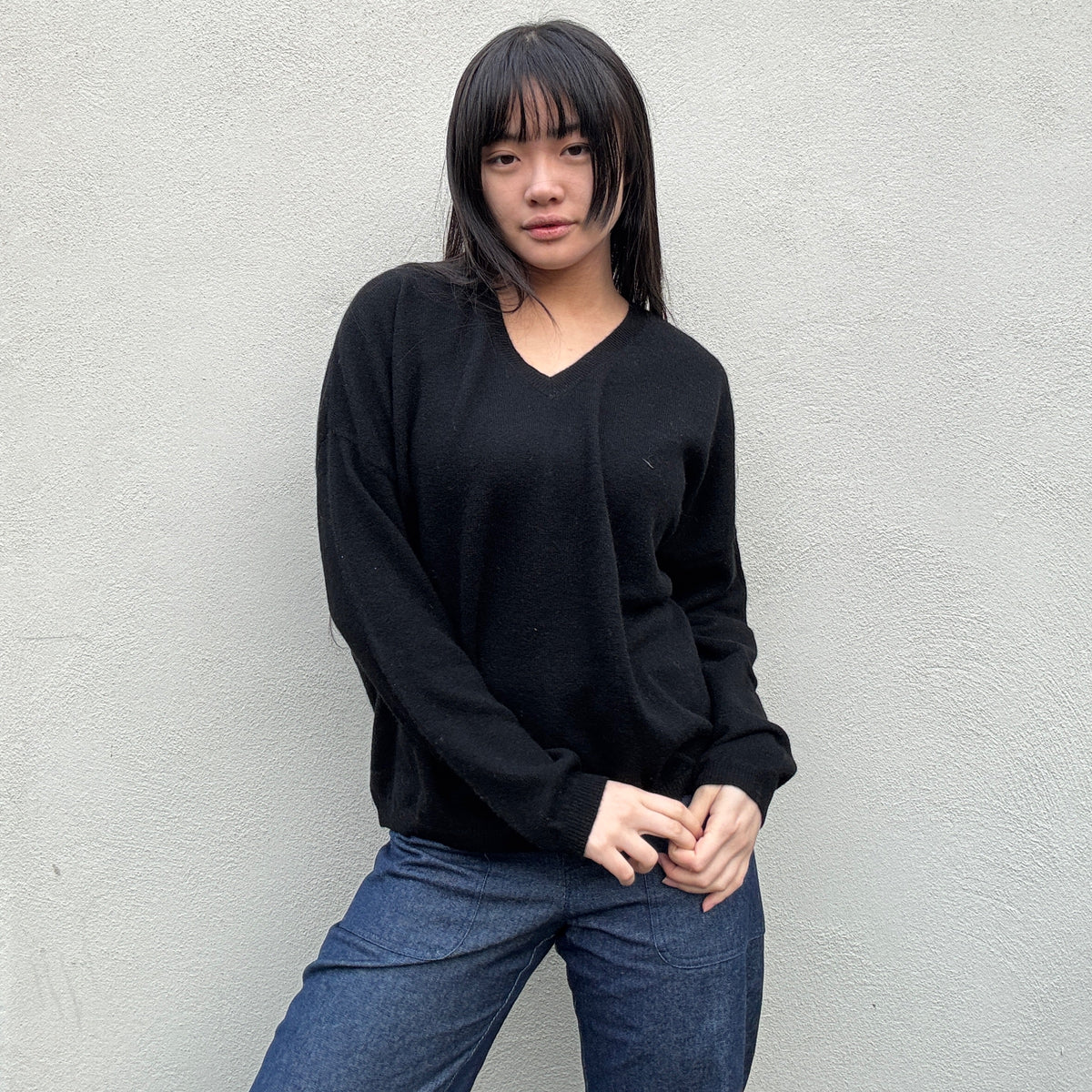 *NEW* Cashmere Alicia Black Jumper