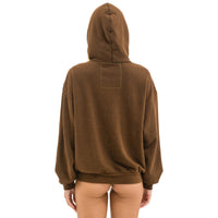 *NEW STYLE* Wave Stripe Pullover Hoodie Chocolate