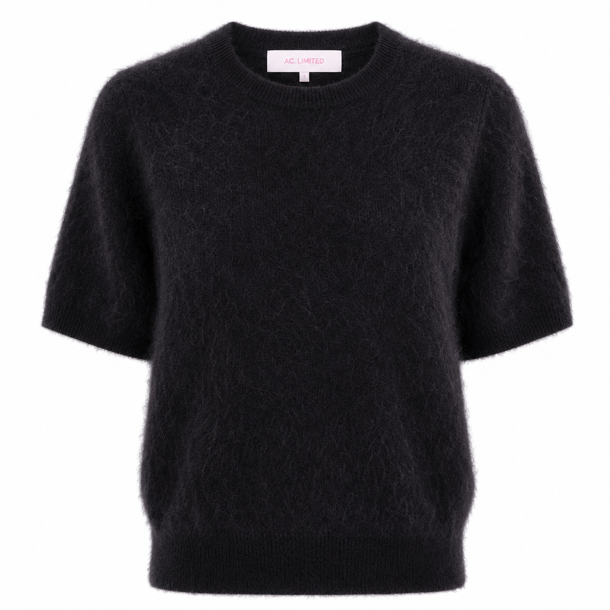 Amaya Brushed Cashmere Jumper Black