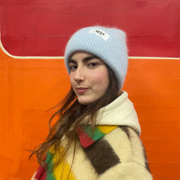 *BACK IN STOCK* Angora Beanie Baby Blue