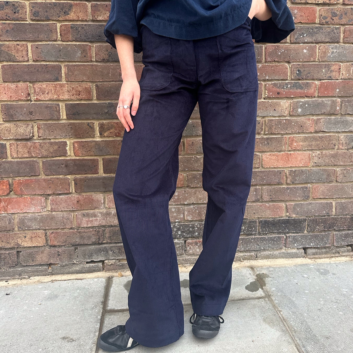 *NEW COLOUR* Cord Melrose Pant Navy