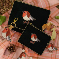 *NEW* Robin Velvet Pouch Small