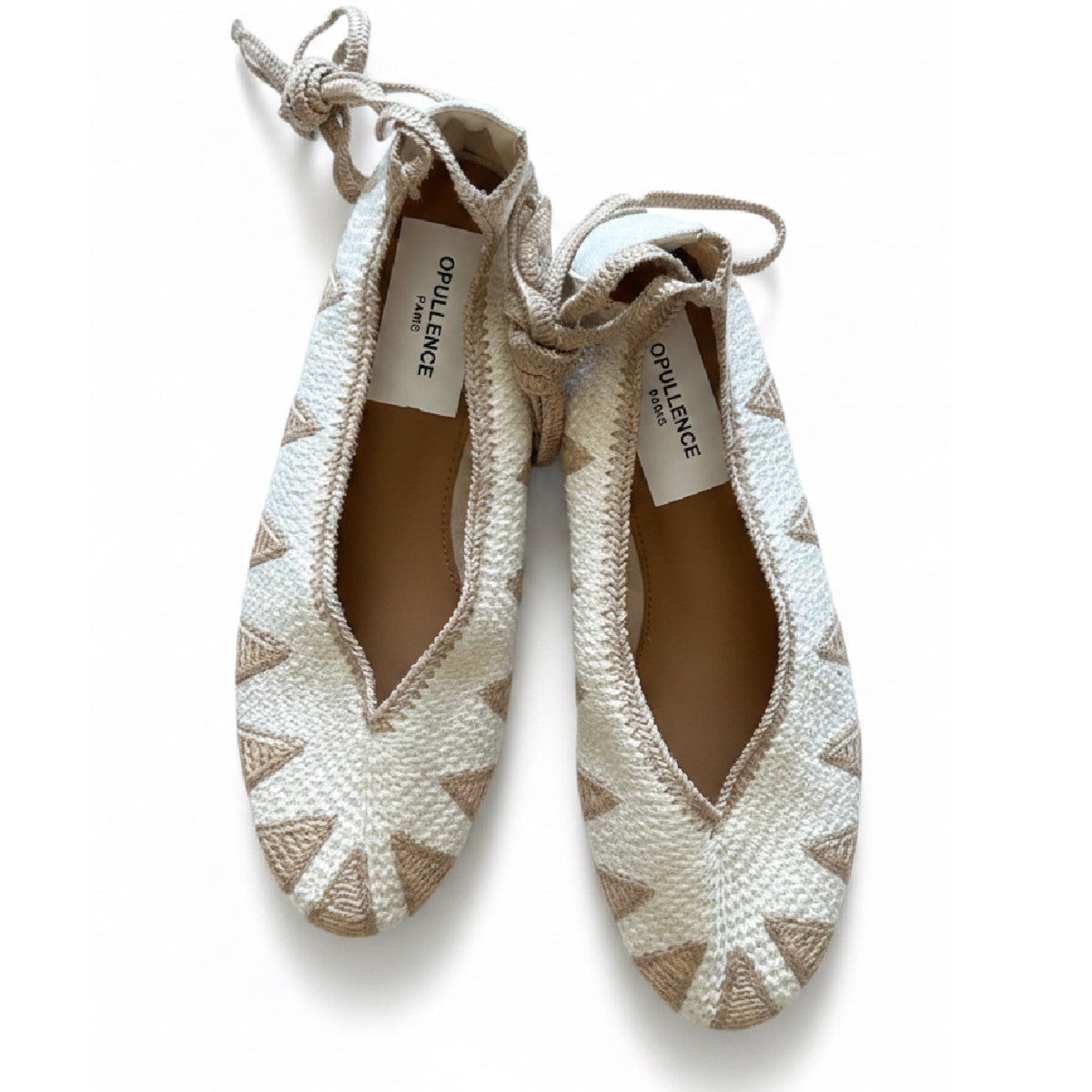 *NEW!* Ecru Crochet Ballet Pump