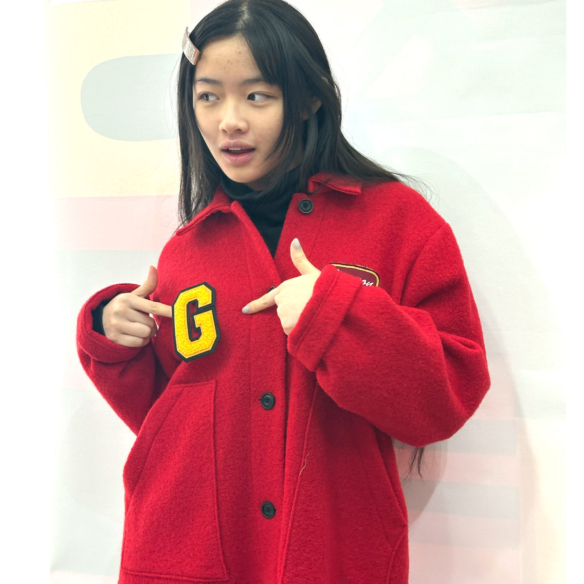 *CUSTOMISE* Workwear Jacket + Varsity Initial