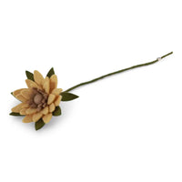 Felted Sunflower Light Yellow