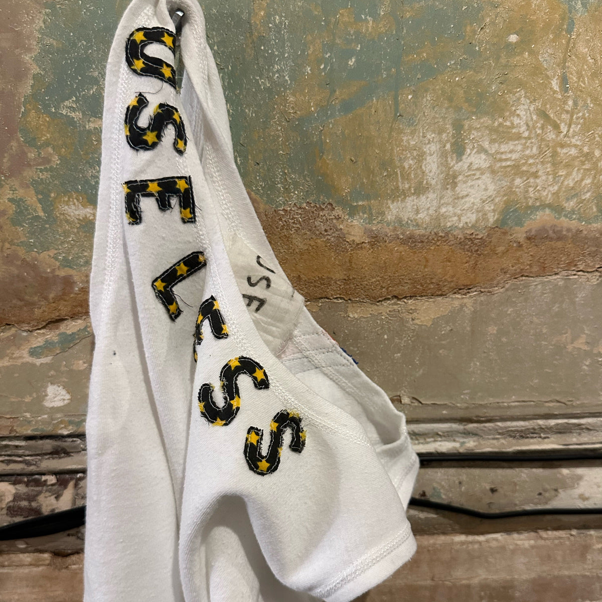 *NEW* White Tank Appliqué Logo