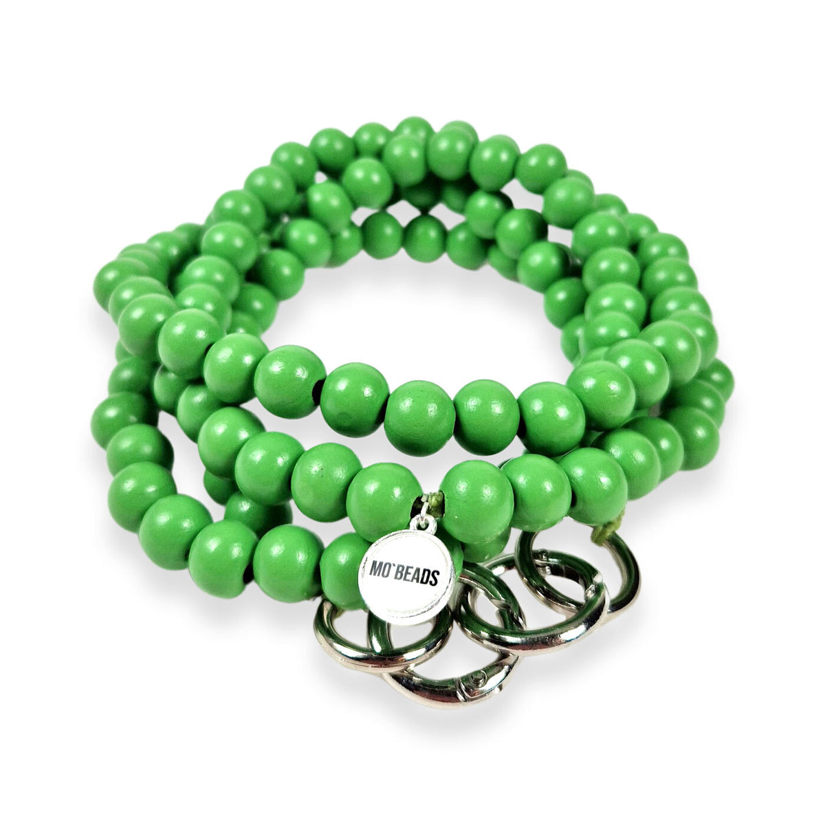 Apple Green Beaded Phone Cord