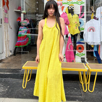 Halter Dress Sunflower