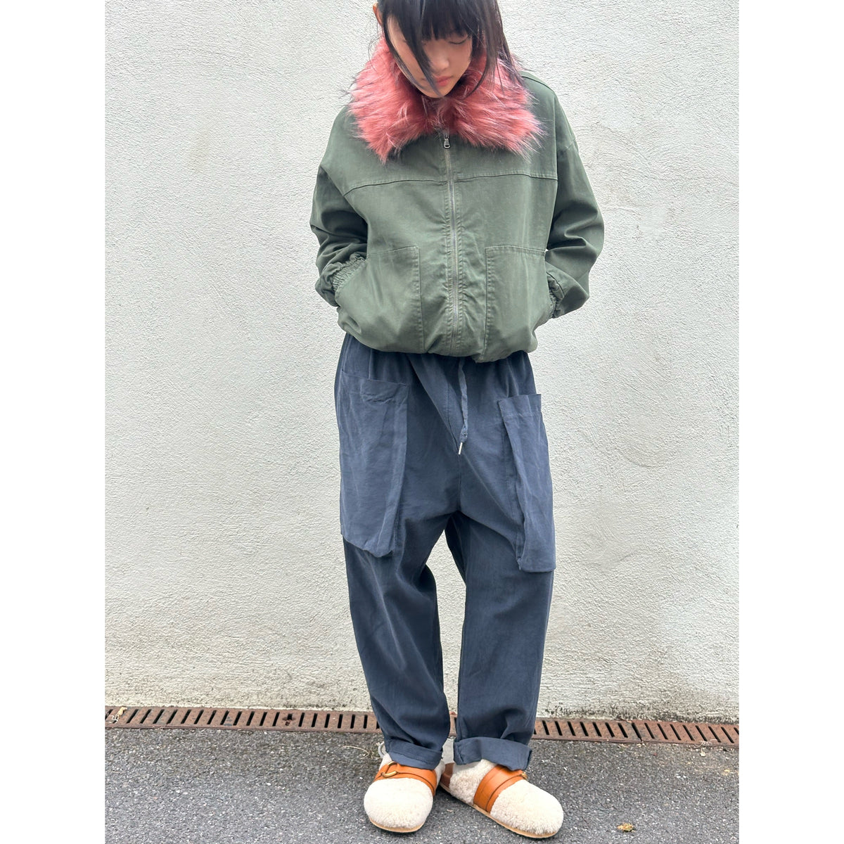 *NEW* Johanna Baby Cord Pants Washed Black