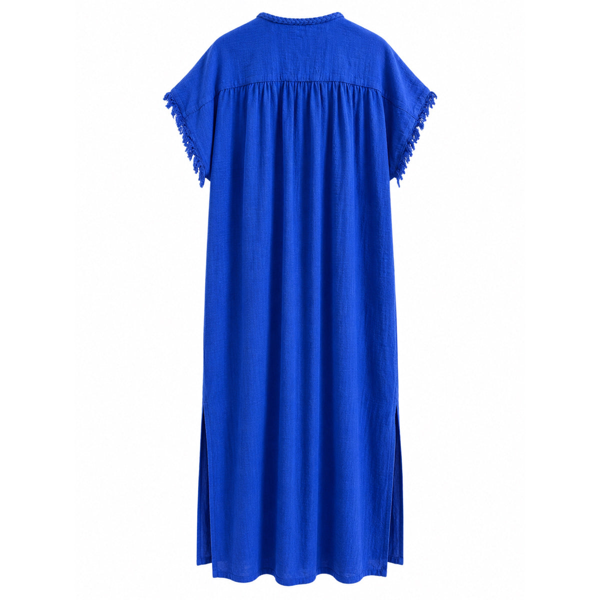 *NEW STYLE* Embroidered Cover-Up Cobalt Blue