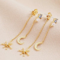 Celestial Drop Earrings