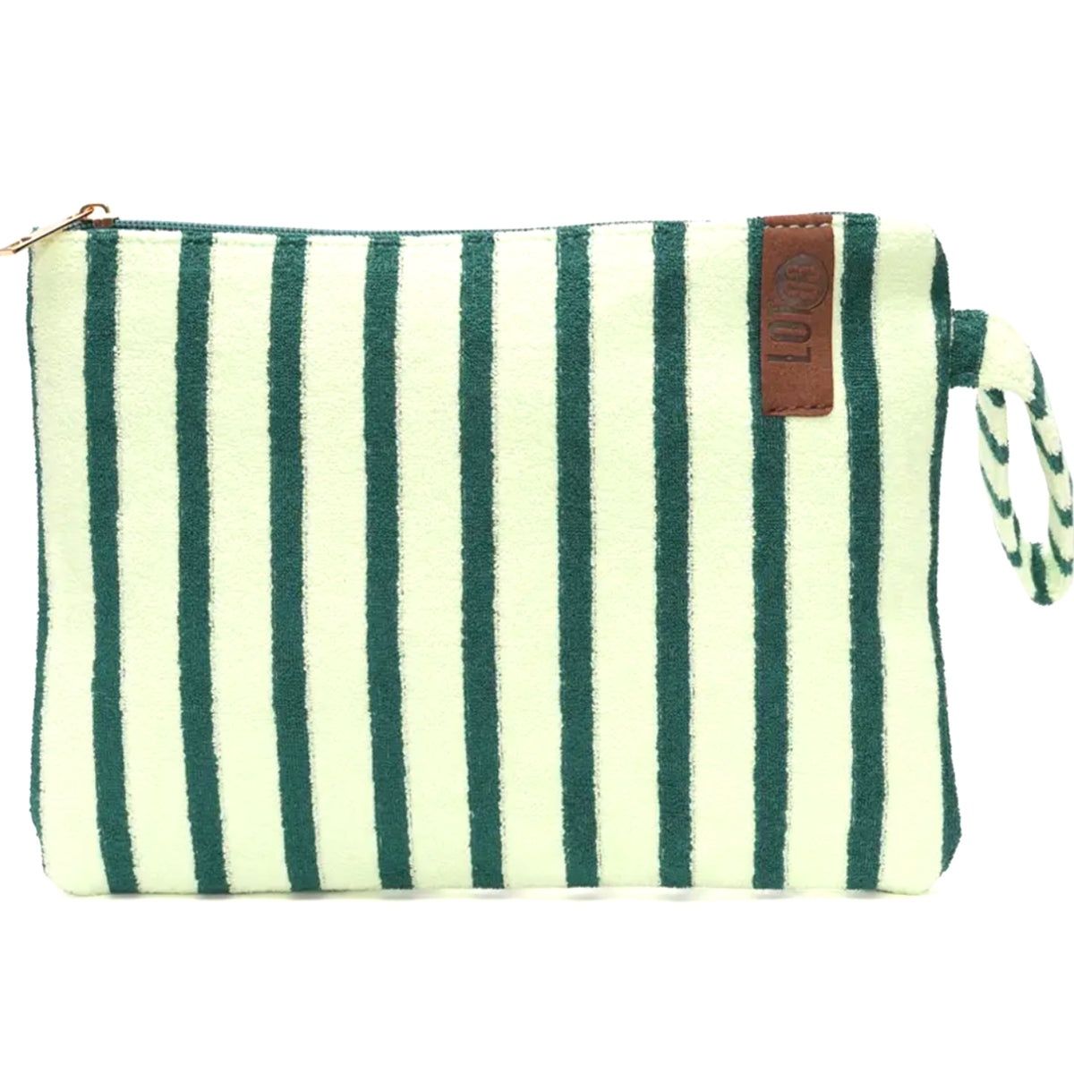 Billie Bag Terry Green Skinny Stripe