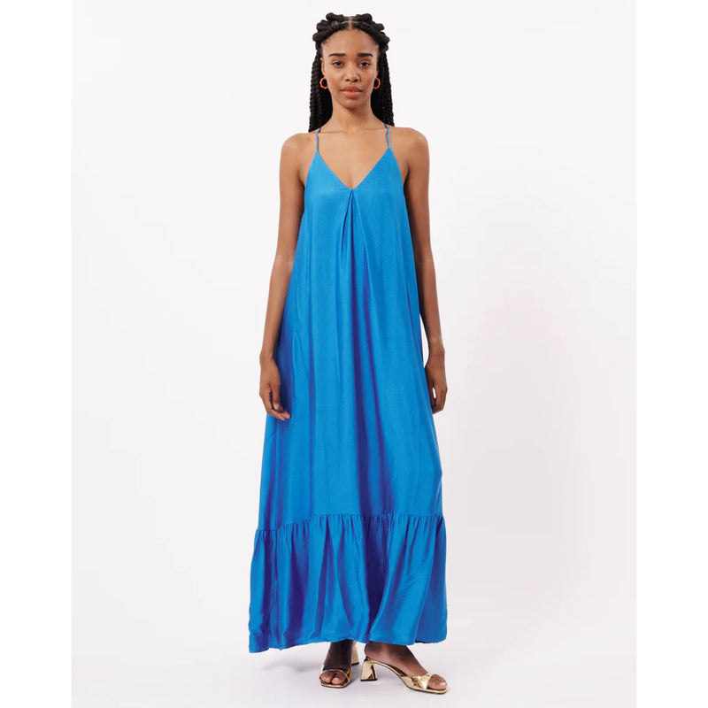 FRNCH Anais Dress Blue