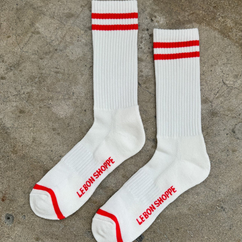 *NEW COLOUR* Extended Boyfriend Clean White