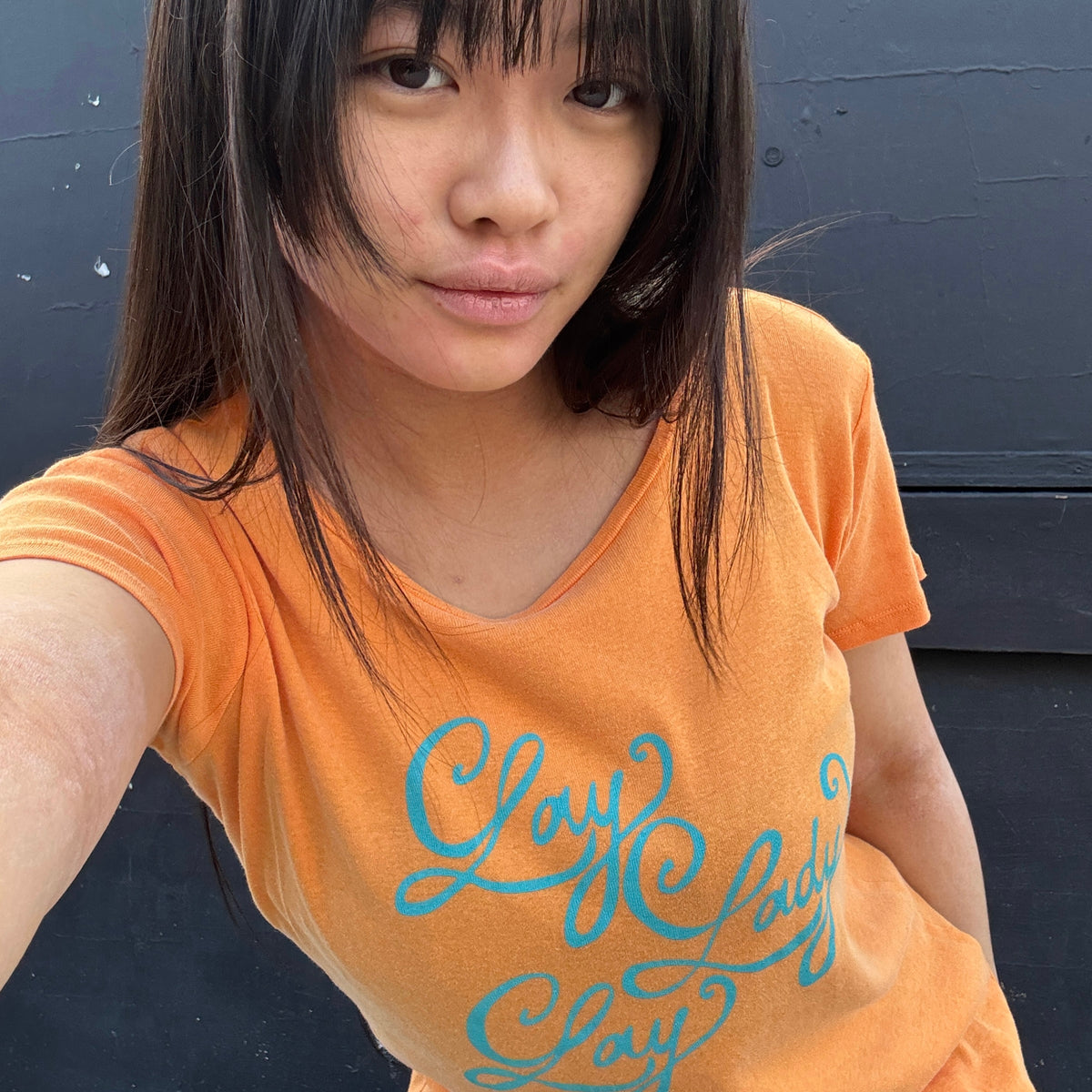 Lay Lady Lay Orange T