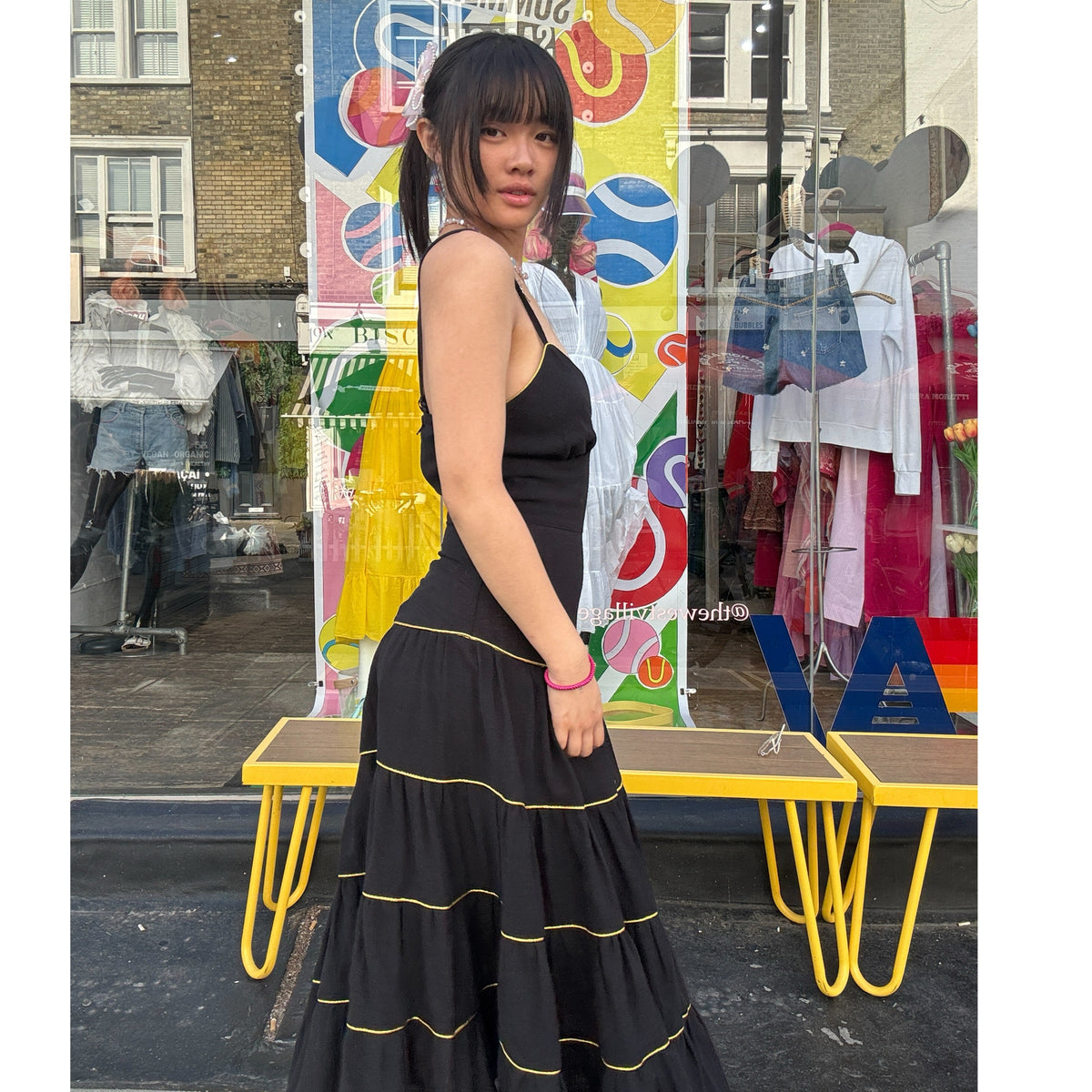 *RESTOCK* Cross-Back Dress Black