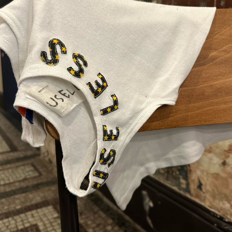 *NEW* White Tank Appliqué Logo