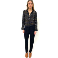 Stella Forrest Abstract Print Jumpsuit