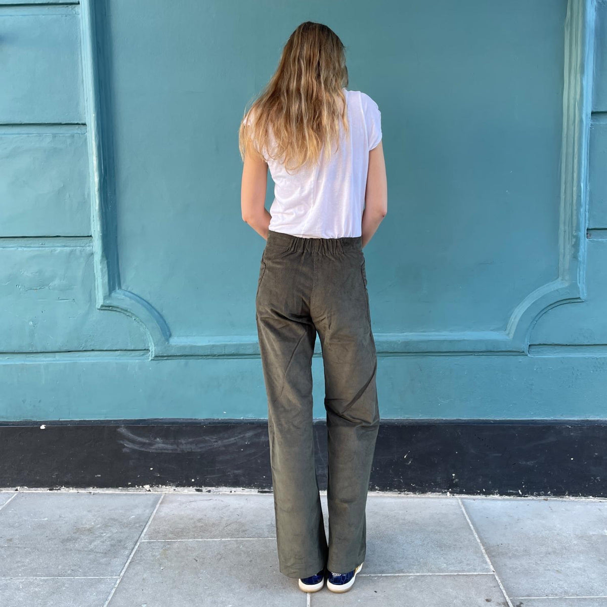 *NEW COLOUR* Cord Melrose Pant Olive