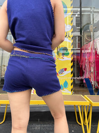 Useless Upcycled Blue Cashmere Tank