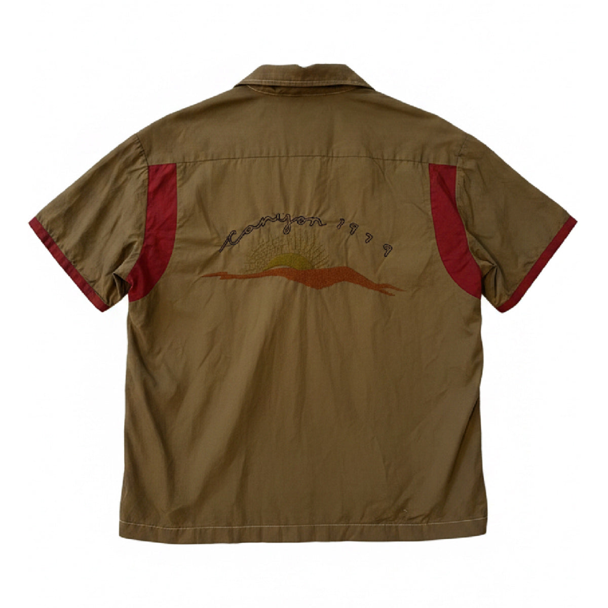 *AW26* Overdyed Bowling Shirt Olive
