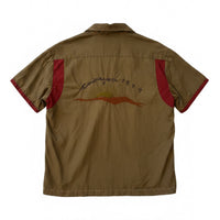 *AW26* Overdyed Bowling Shirt Olive