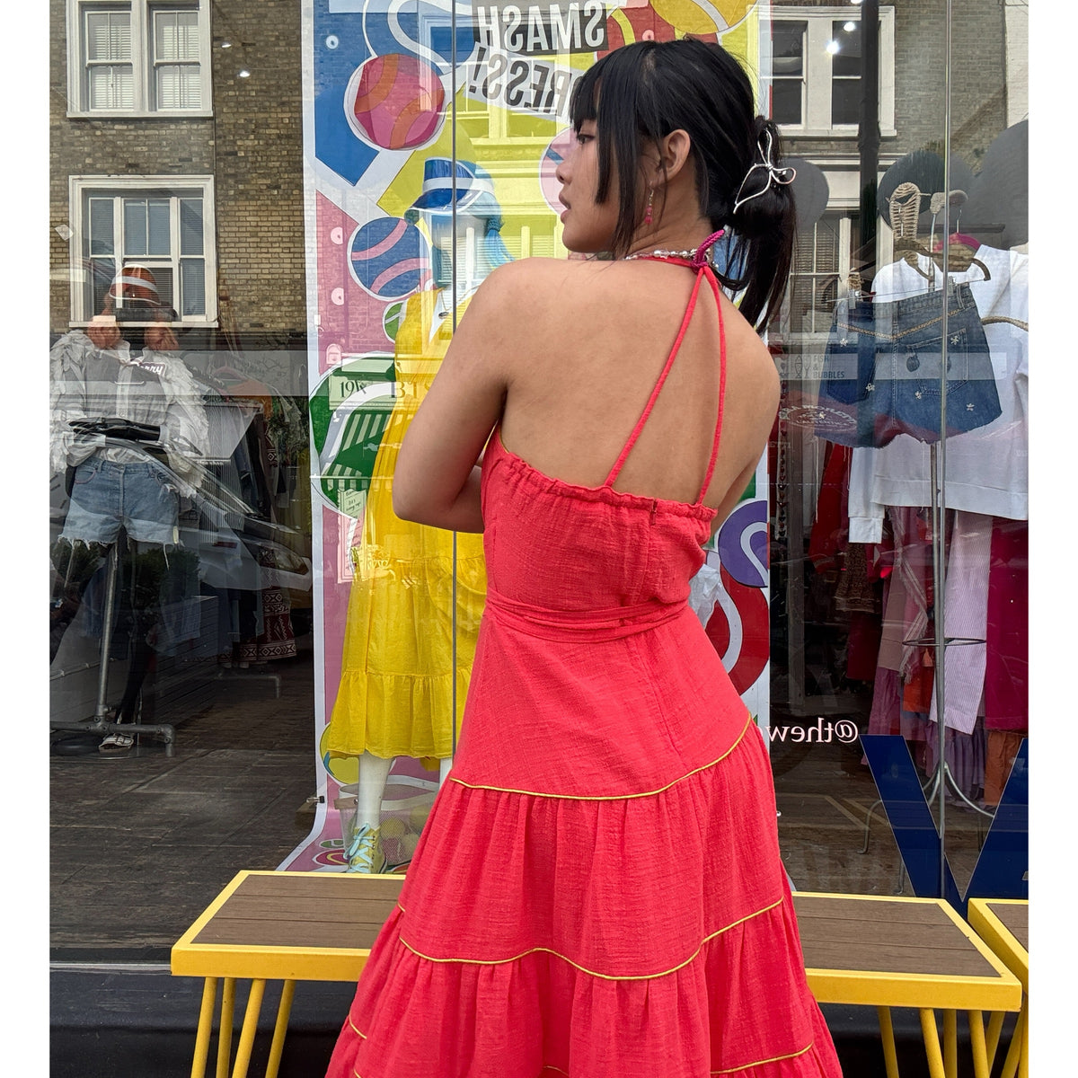 *RESTOCK* Cross-Back Dress Red