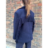 *NEW STYLE* Fringe Jacket Navy