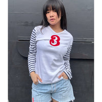 Letterman Stripe T