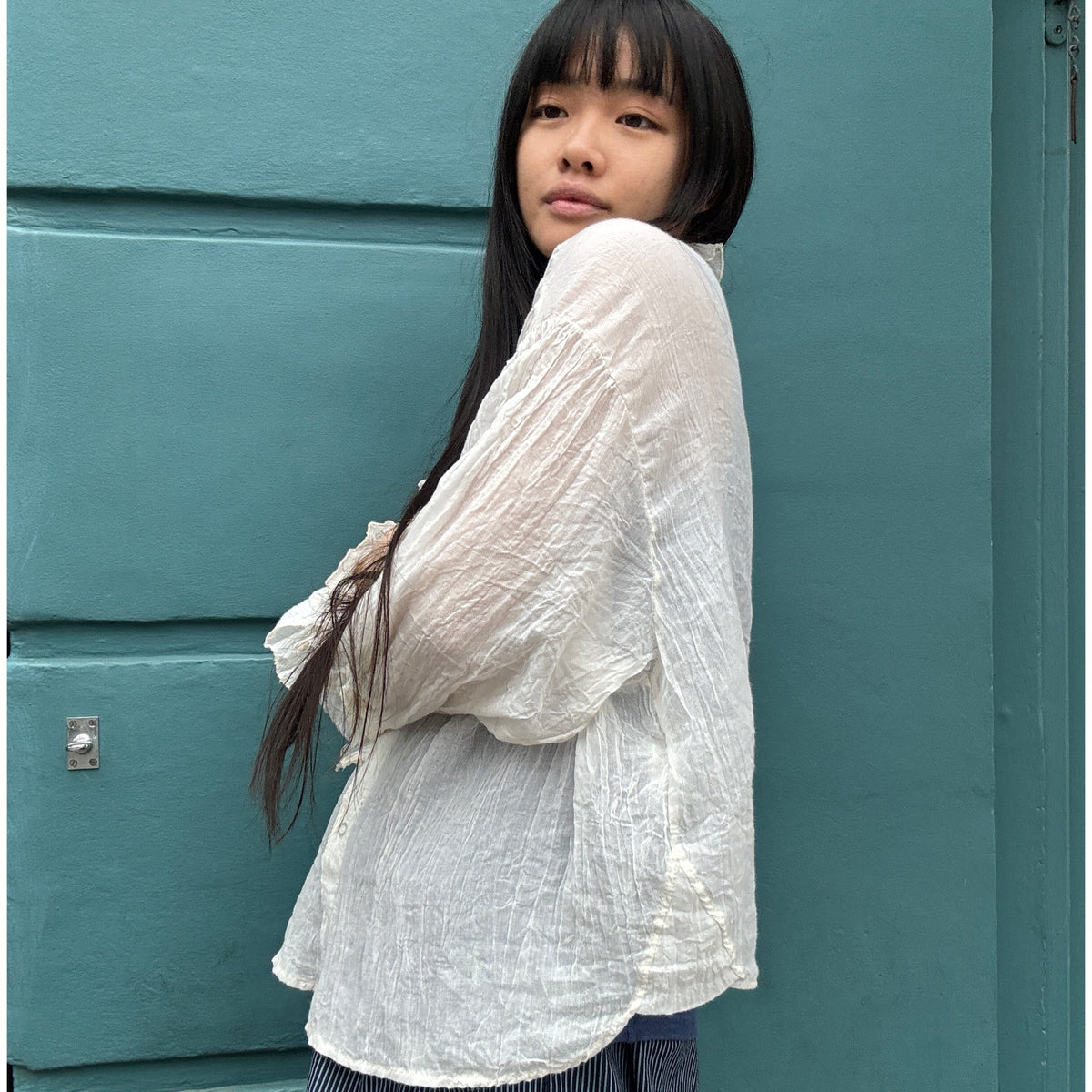 *NEW DROP* Super Soft Cotton Ruffle Shirt