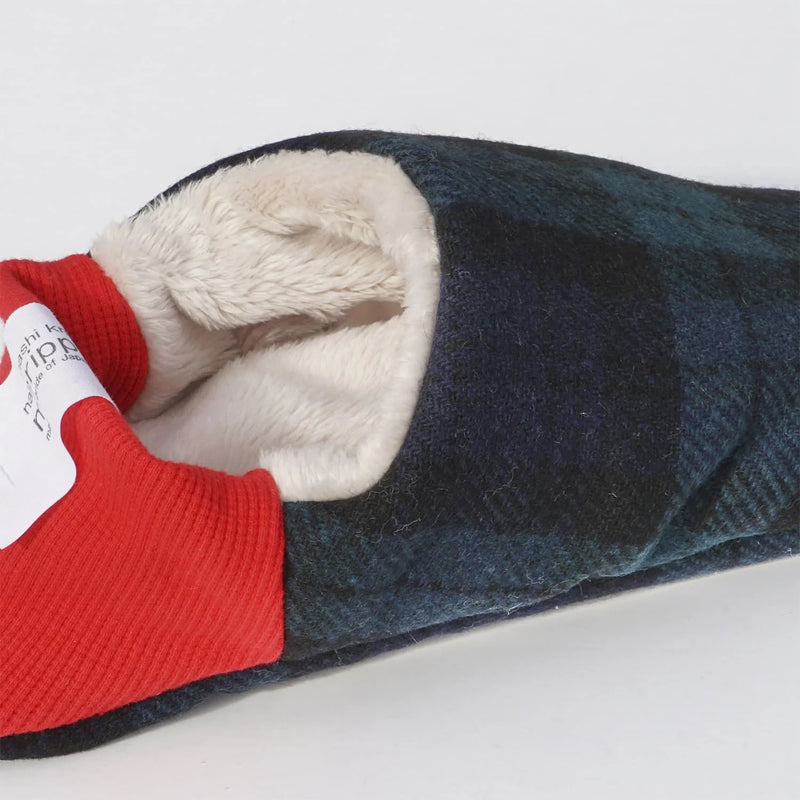 *NEW* Slippers Reversible Tartan x Wool