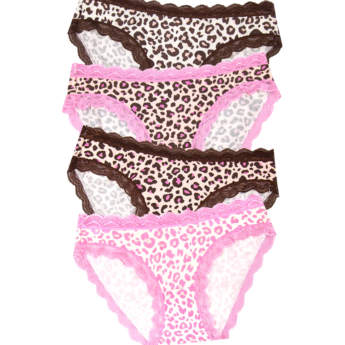 Stripe & Stare Liquorice Leopard Knicker Box