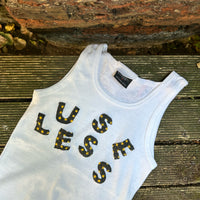 *NEW* White Tank Appliqué Logo