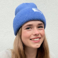 *NEW* Angora Beanie Cornflower Blue